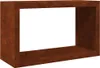 vidaXL Stojan na palivové dřevo 100x40x60 cm Ocel odolná Náhled obrázku produktu 1