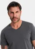 Ombre Clothing Kurzarmhemd für Männer Mario graphit L Produktbild-Vorschau 2