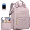 17,3“ Laptop-Rucksack für Frauen, stylische Rucksacktasche Produktbild-Vorschau 3