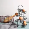 Eierständer Spiraldesign aus Metall, rotierend, Produktbild-Vorschau 6