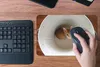 MuchoWow® Mauspad Mousepad Katze - Mülleimer - Weiß 27x18 Produktbild-Vorschau 4