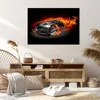 Bild auf Leinwand - Leinwandbild - Sportwagen Feuer Flammen Produktbild-Vorschau 7