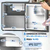 Stillstern Mini Frigorifero 45L con Congelatore 4L – Anteprima dell’immagine prodotto 6