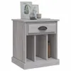 The Living Store Nachttisch Grau Sonoma 43x36x50 cm Produktbild-Vorschau 4