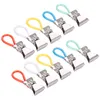 10 STueCKE Geschirrtuch Clips Tuch Haengen Metall Clips Produktbild-Vorschau 3