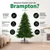 Black Box Trees Brampton Kerstboom - Realistische Kunstboom Productafbeelding-voorbeeld 2