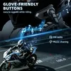 Motorrad Bluetooth Headset,Helm Kommunikationssystem,Motorrad Gegensprechanlage,Motorrad Intercom Produktbild-Vorschau
