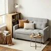 BEALIFE Schlafsofa 135x177x85 cm mit ausziehbarer Produktbild-Vorschau 7