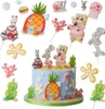 Sweetfanaberia | Tortendekoration Set SPONGEBOB - 18 Teile Produktbild-Vorschau 2