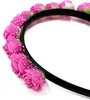 Oblique Unique Rosen Haarreifen Blumen Haarreif Braut JGA Produktbild-Vorschau 3
