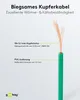 Kupferlitze isoliert, 10 m, grün einadriges Kupferkabel, Produktbild-Vorschau 6