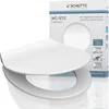 SCHÜTTE WC Sitz Duroplast SLIM WHITE, Toilettendeckel mit Produktbild-Vorschau 1