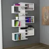 Skye Decor, Lotus - White, knihovny, bílá, 75 x 161,3 x Náhled obrázku produktu 1