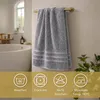 Lavea® 2er Set Duschtuch 70x140 cm, 100% Baumwolle – Produktbild-Vorschau 3
