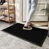 Tapis de sol en caoutchouc, lisse noir, antidérapant, doux, Voir les images du produit 12