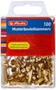 clip per sacchetti a testa tonda herlitz, color ottone, 15 Anteprima dell’immagine prodotto 3