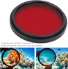 Appareil photo filtre étanche Plein objectif rouge verre Voir les images du produit 3