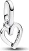 Pandora Charm Anhänger Freihändiges Herz aus Silber, Produktbild-Vorschau 2