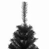 vidaXL Umelý vianočný stromček so stojanom čierny 120 cm Náhľad obrázku produktu 3