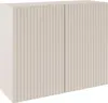 A studio shot of a two-door sideboard with ribbed fronts. Anteprima dell’immagine prodotto