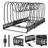Pfannenhalter erweiterbares Topfregal Pfannenregal mit 10 Produktbild-Vorschau 4