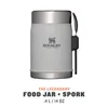 Stanley Thermos edienu The Legendary Classic 0 4L air gray Podgląd zdjęcia produktu 5