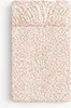 Lenzuolo per lettino in cotone 120x60 cm - prato rosa Anteprima dell’immagine prodotto 1