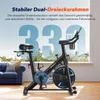 Heimtrainer Fahhrad für Zuhause, leises Fitnessbike mit Produktbild-Vorschau 7