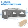 Quictent Faltpavillon 3x6m mit 6 Seitenwänden, Pop up Produktbild-Vorschau 3