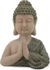 Kunststein Garten-Figur Buddha 24 x 33cm Dekofigur Skulptur Produktbild-Vorschau 2