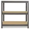 shelfplaza PRO 115x60x40 cm Étagère charges lourde en gris Voir les images du produit 4