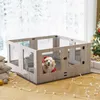 Box parto per cani 120x118x60 cm – Recinto XXL per cuccioli Anteprima dell’immagine prodotto 9