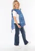 Chasuble Schürze mit Rüsche geblümt 2 Taschen seitlich Produktbild-Vorschau 2