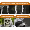 Halloween Deko Outdoor, 60 x 80 cm Horror Skelett Helloween Produktbild-Vorschau 2