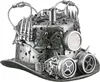 Casablanca by Gilde Hut-Zylinder Steampunk, silberfarben Produktbild-Vorschau 1
