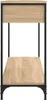 Konzolový stolík dub sonoma 100x34,5x75 cm kompozitné drevo Náhľad obrázku produktu 8