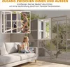 PawHut Katzengehege Outdoor Katzenhaus Holz mit 3 Produktbild-Vorschau 5