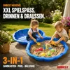 ONBEST Sandkasten 2in1 Sandmuschel mit Deckel | 100 kg | Produktbild-Vorschau 2