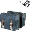 Basil Bohème Double Bag MIK 2.0 - Doppeltasche 35 Liter - Produktbild-Vorschau 1