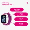 Telekom SaveFamily SaveWatch Plus 2 Frambuesa, weiße Kinder Produktbild-Vorschau 2