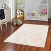 Kinder und Jugend Super Soft Fellteppich Pearl Kids Creme, Produktbild-Vorschau 1