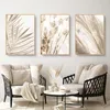 Trayosin 3szt Boho Pampas Grass Poster Set Nature Canvas Podgląd zdjęcia produktu 2