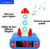 Sveglia con design Rocket 3D Luce notturna ed effetti Anteprima dell’immagine prodotto 9