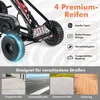 Šlapací motokára pro děti, nastavitelné sedadlo, ruční Náhled obrázku produktu 4