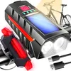 Fahrradlicht Set LED vorne und hinten mit Solarladung, Akku Produktbild-Vorschau 2
