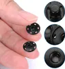 8er-Set schwarze Metall-Druckknöpfe, 25 mm Produktbild-Vorschau 2