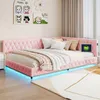 INONEFT Polsterbett 140x200cm, Tagesbett Schlafsofa, Produktbild-Vorschau 4