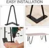 4x 15cm Hairpin Legs Hairpins Tischkufen Haarnadelbeine DIY Produktbild-Vorschau 3