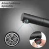 Close-up of a black faucet with a diagram showing a removable aerator. Anteprima dell’immagine prodotto