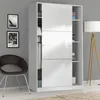 Calicosy - Armadio 2 ante scorrevoli bianco lucido H 200 cm Anteprima dell’immagine prodotto 2